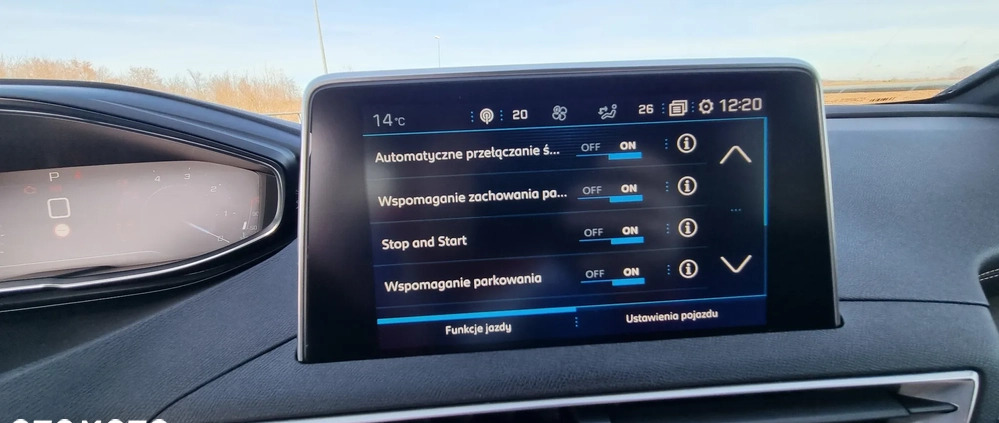 Peugeot 5008 cena 88900 przebieg: 192000, rok produkcji 2017 z Głubczyce małe 781